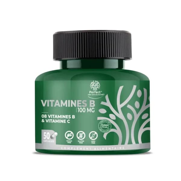 Vitamine B 100 Mg 50 Gélules Perfect Nutrition Vitamine B 100 Mg 50 Gélules Perfect Nutrition